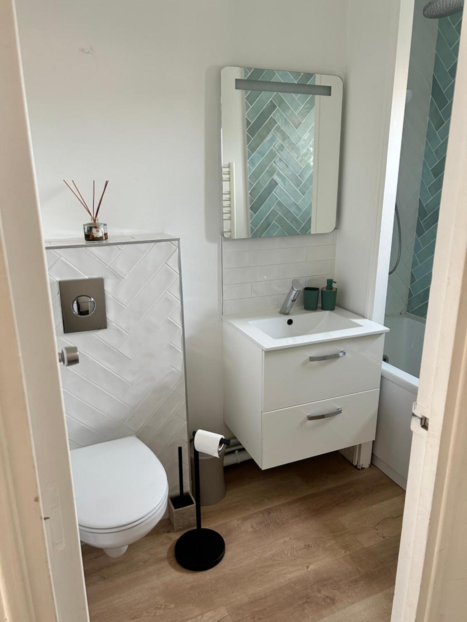 La Marina-Studio, Vue Mer Avec Balneo Deauville Extérieur photo