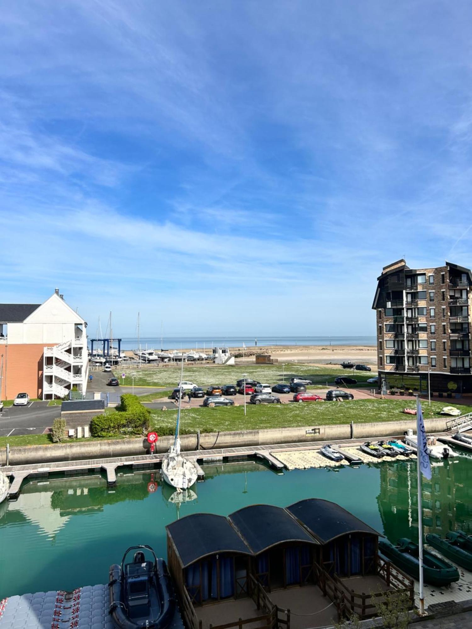 La Marina-Studio, Vue Mer Avec Balneo Deauville Extérieur photo